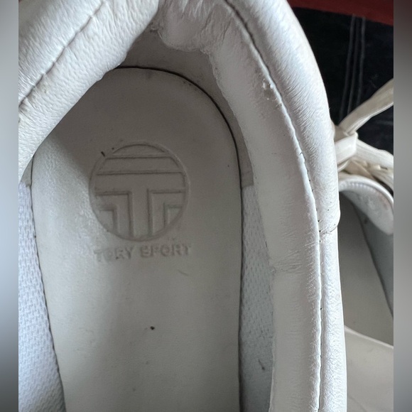 Tory Burch Sport Ruffle Sneaker in Snow White - Picture 5 of 6